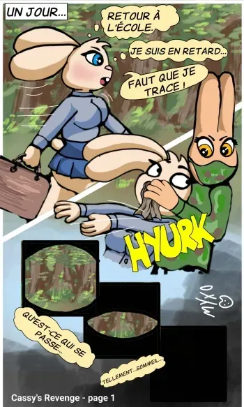 [Myxosaurus] Cassy's Revenge [French] [Le XP3] manga cover