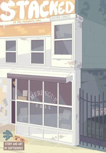 [ softservice ] Stacked at the Meringue Cafe [ Complete ] manga cover
