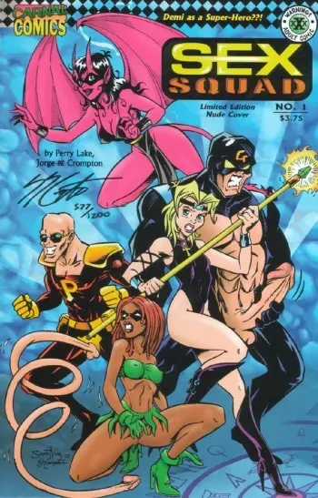 [Steven Crompton] Sex Squad #1 manga cover