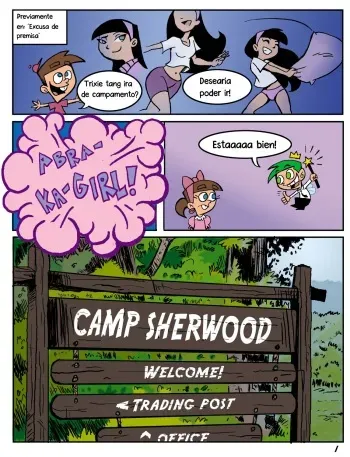 [Mister D.] Camp Sherwood [Spanish] (ongoing) manga cover