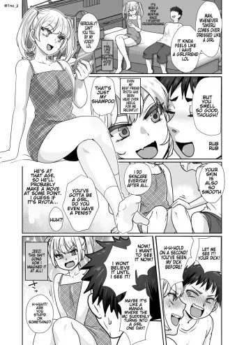 Pages 62-66 Mesu Danshi Ecchi Manga Tsumeawase manga cover