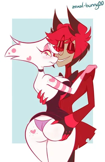 Gallery of Angel Dust (Hazbin Hotel) manga cover