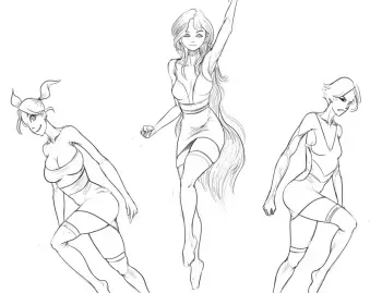 [Porn_rennaisance] Inspired Drawings manga cover