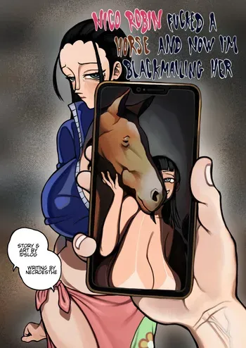 [IDSLOG]Nico Robin Fucked a Horse and Now I'm Blackmailing Her. manga cover