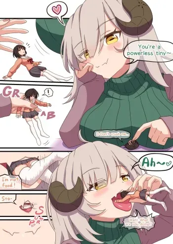 Powerless Against a Lazy Sheep manga cover