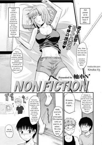 [Yuzuki N Dash] Non Fiction (COMIC Tenma 2009-06) [Spanish] [KinokoX3] manga cover