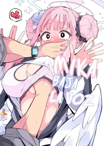 (C102) [Miracle Burn (Himiya Zyo-zu)] Mika, Koe Osaete. (Blue Archive) [Spanish] manga cover