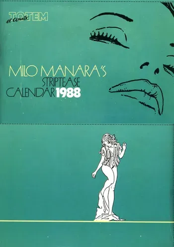Milo Manara's Striptease Calendar 1988 [Spanish] manga cover