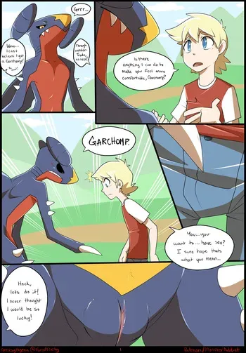 [GreasyHyena] Garchomp Comic (Pokémon) manga cover