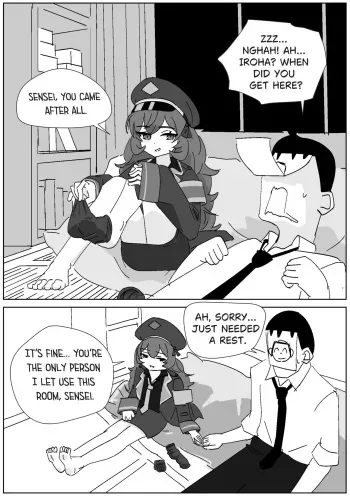 Iroha’s Reward Socks Handjob manga cover