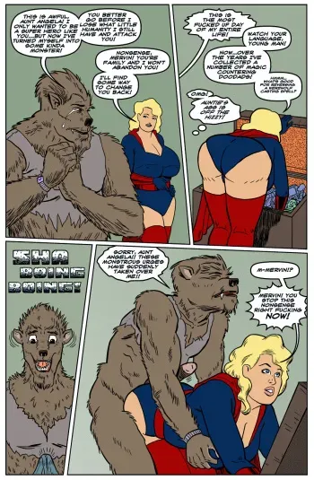 [Darrell San] Blonde Marvel - Mervin The Monster manga cover