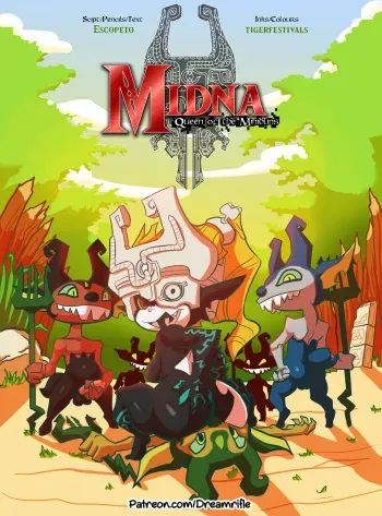 [Escopeto] Midna, Queen of the Miniblins (The Legend of Zelda) manga cover