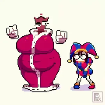 [PixZapix] Thirst for a Queenie (The Amazing Digital Circus - Animated) manga cover