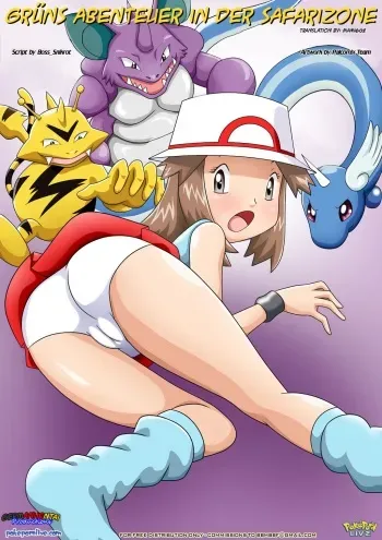 Grüns Abenteuer in der Safarizone manga cover