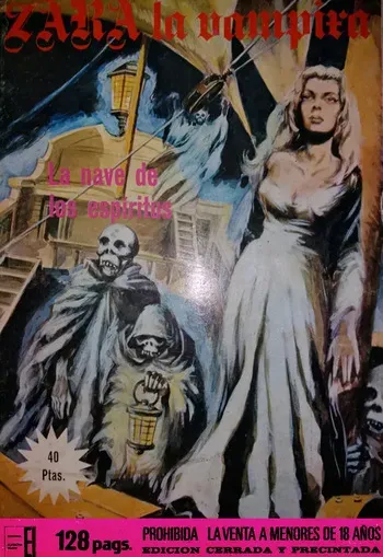 Zara la Vampira #10 (La nave de los espíritus) [Spanish] manga cover