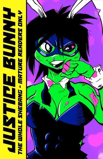 [pknull] Justice Bunny - The Whole Shebang manga cover
