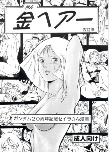 [Skirt Tsuki (keso)] Kin Hair kaitei ban | Blonde (Mobile Suit Gundam) [English] [desudesu] manga cover