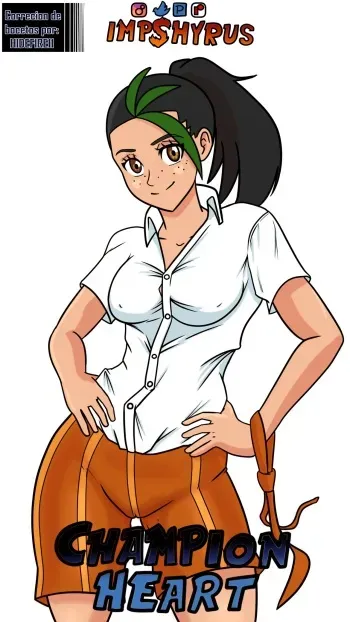 Nemona, champion heart manga cover