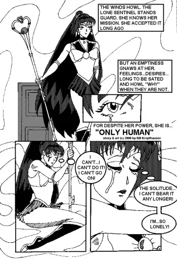 [Bill Kropfhauser] Only Human (Sailor Moon) manga cover