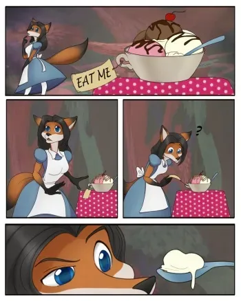 [RiddleAellinea] Vixen in Wonderland manga cover