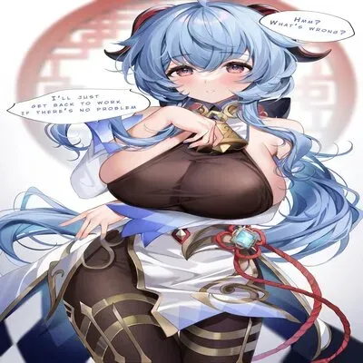 Genshin Ganyu Saimin Suru CG-Shuu [Doujinshi] manga cover