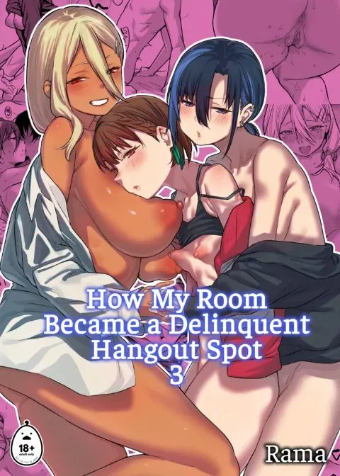 How My Room Became a Delinquent Hangout Spot 3 manga cover