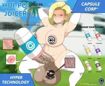 [pulpawoelbo] Android 18 Futa (Dragon Ball Z) manga cover
