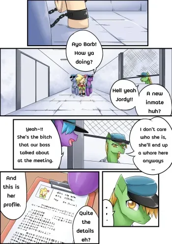 [Abyssal Rabbit] Banned from PonyTown manga cover