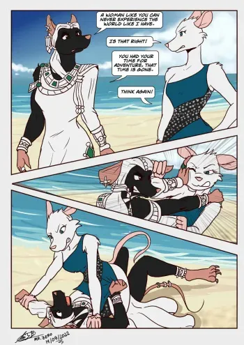 [Great_Nix_Fox] Rats Fight on the Beach manga cover