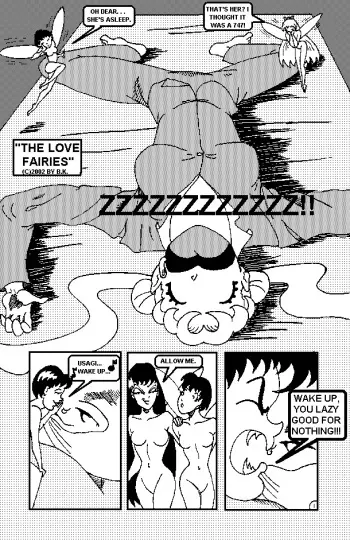 [Bill Kropfhauser] The Love Faeries (Sailor Moon) manga cover