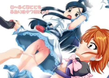 [Ganmou Koubou (Metal Gummo)] Se-fuku Kite temo Futari wa Tough Dashi (Futari wa Precure) manga cover