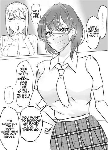 high school girl caught in a trap manga cover