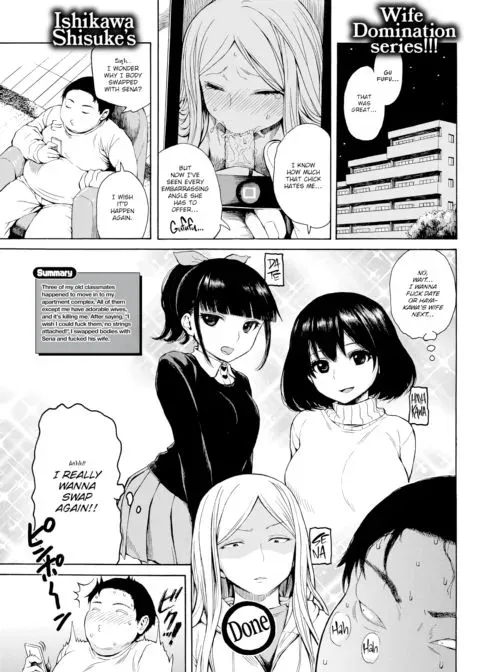 A Night of Body Swapping - Night 2 manga cover