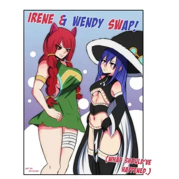 [TSFSingularity (Katsunei)] Irene & Wendy bodyswap! & "What should've happened!" (Fairy Tail) manga cover
