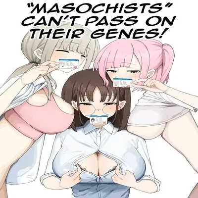 "Masochists" Can't Pass on Their Genes! [Original] manga cover