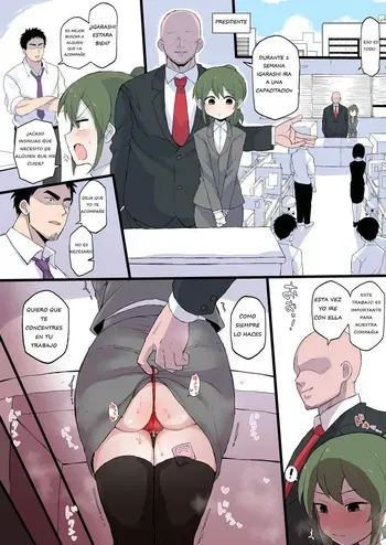 [Doushia (Terasu MC)] Shachou no Aijin ni Sarete shimatta Kouhai no Hanashi｜La Historia de cómo mi Kouhai se Convirtió en la Amante del Presidente (Senpai ga Uzai Kouhai no Hanashi) [Spanish] [Spanish] [los no traducidos] manga cover