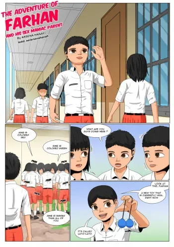 The Adventure of Farhan And His Sex Maniac Parent #7 manga cover
