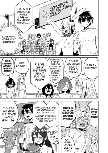 Rentarou Family Les Sex Taikai Rentarou Family Lesbian Sex Tournament manga cover
