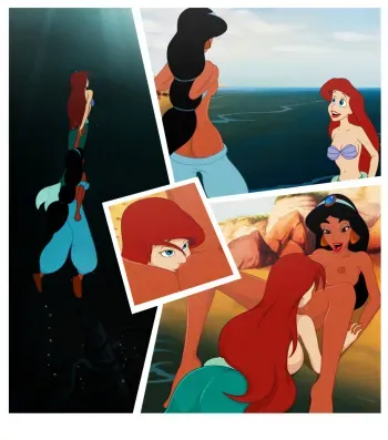 [Sfan] My Heroine (The Little Mermaid, Aladdin) manga cover