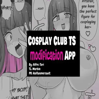 Cosplay Club TS Modification App [Original] manga cover
