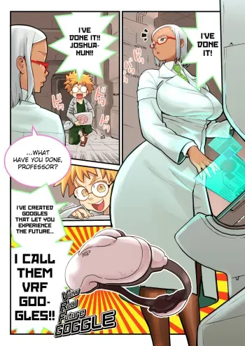 VRF Goggle to Hakase & Joshu | VRF Googles with the Professor & Assistant manga cover