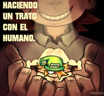[lilmooonie] Haciendo Un Trato Con El Humano (Completo) (Spanish) [kalock] manga cover