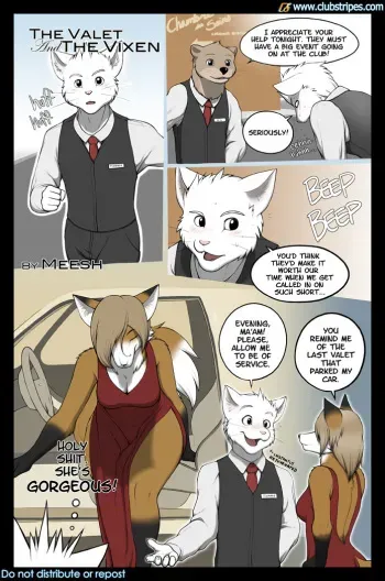 [Meesh] The Valet and the Vixen Chapter 1 manga cover