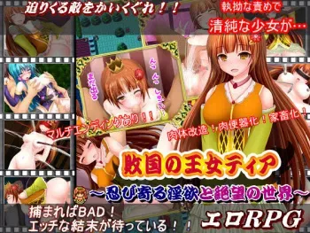 [アリス☆メイド] 敗国の王女ティア～忍び寄る淫欲と絶望の世界～ manga cover
