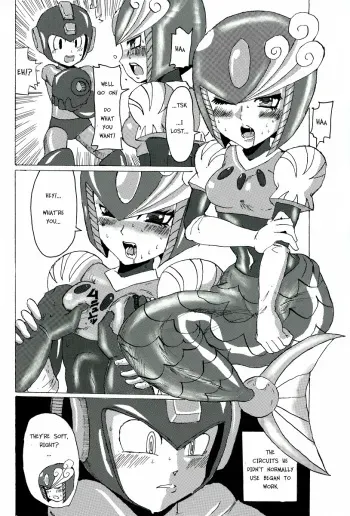 Megaman & Splashwoman [English] manga cover