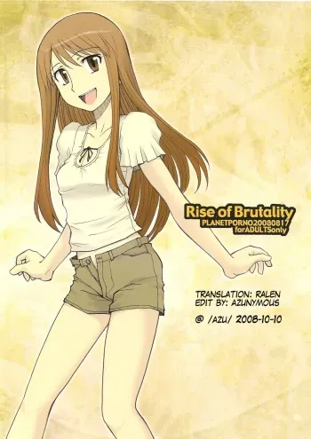 Rise of Brutality manga cover