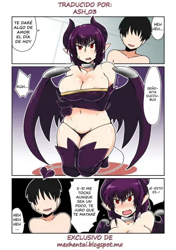 [Hroz] Dorei na Succubus-san. | Mi Esclava la Succubus [Spanish] [ash_03] [Digital] manga cover