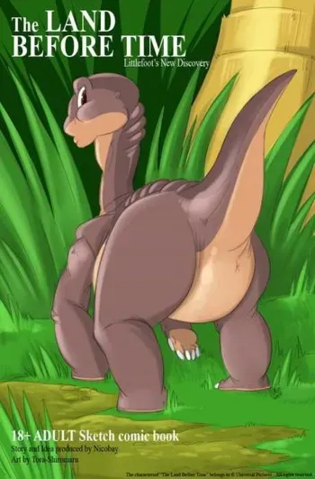 [Tora-Shiromaru] Littlefoot new discovery (The Land Before The Time)Colored (Spanish) manga cover