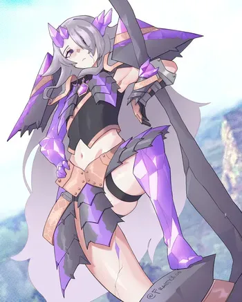 [Frantic] Koseki Bijou x Amett Basarios (Hololive x Monster Hunter) manga cover