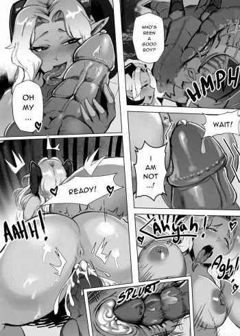 Melissa x Dragons manga cover